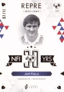 Jan Fiala Reprezentace NFI Unique Medal Series 2024 LC NFI 30 Years Gold /11 #FIJ