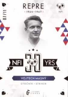 Vojtech Masny Reprezentace NFI Unique Medal Series 2024 LC NFI 30 Years Gold /11 #MAV