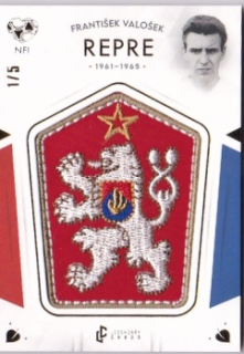 Frantisek Valosek Reprezentace NFI Unique Medal Series 2024 LC Crest Manufacture Gold /5 #C-VAF