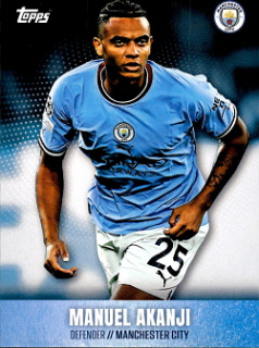 Manuel Akanji Manchester City Topps Manchester City Team Set 2022/23 