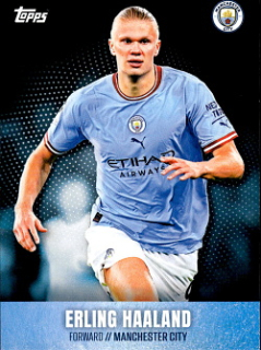 Erling Haaland Manchester City Topps Manchester City Team Set 2022/23 