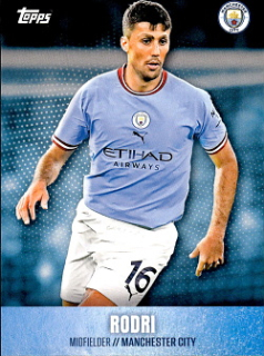 Rodri Manchester City Topps Manchester City Team Set 2022/23 