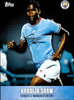 Khadija Shaw Manchester City W.F.C. Topps Manchester City Team Set 2022/23 