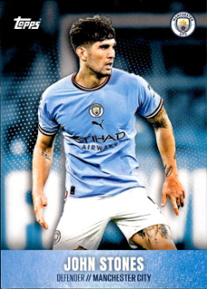 John Stones Manchester City Topps Manchester City Team Set 2022/23 