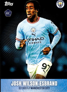 Josh Wilson-Esbrand Manchester City Topps Manchester City Team Set 2022/23 