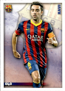 Xavi Hernandez FC Barcelona Mundicromo Las Fichas Quiz de La Liga 2014/15 #40