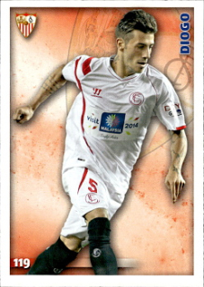 Diogo Sevilla FC Mundicromo Las Fichas Quiz de La Liga 2014/15 #119