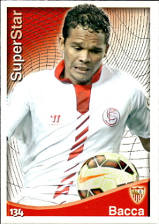 Bacca Sevilla FC Mundicromo Las Fichas Quiz de La Liga 2014/15 Superstar #134