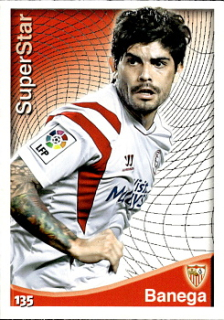 Banega Sevilla FC Mundicromo Las Fichas Quiz de La Liga 2014/15 Superstar #135