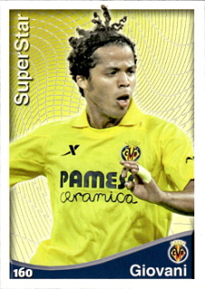 Giovani Dos Santos Villarreal Mundicromo Las Fichas Quiz de La Liga 2014/15 Superstar #160