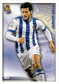 Carlos Vela Real Sociedad Mundicromo Las Fichas Quiz de La Liga 2014/15 #180