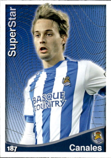 Canales Real Sociedad Mundicromo Las Fichas Quiz de La Liga 2014/15 Superstar #187