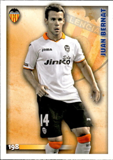 Juan Bernat Valencia CF Mundicromo Las Fichas Quiz de La Liga 2014/15 #198a