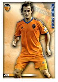 Lucas Orban Valencia CF Mundicromo Las Fichas Quiz de La Liga 2014/15 #201