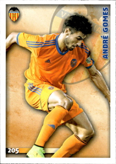 Andre Gomes Valencia CF Mundicromo Las Fichas Quiz de La Liga 2014/15 #205