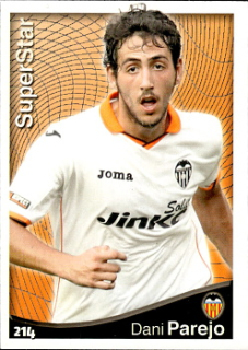 Dani Parejo Valencia CF Mundicromo Las Fichas Quiz de La Liga 2014/15 Superstar #214