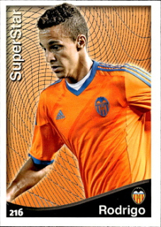 Rodrigo Valencia CF Mundicromo Las Fichas Quiz de La Liga 2014/15 Superstar #216