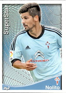 Nolito Celta Vigo Mundicromo Las Fichas Quiz de La Liga 2014/15 Superstar #242