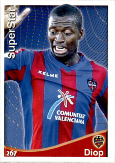 Diop Levante Mundicromo Las Fichas Quiz de La Liga 2014/15 Superstar #267