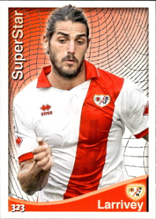 Larrivey Rayo Vallecano Mundicromo Las Fichas Quiz de La Liga 2014/15 Superstar #323a