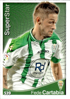 Fede Cartabia Cordoba Mundicromo Las Fichas Quiz de La Liga 2014/15 Superstar #539