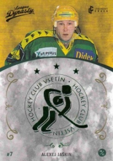 Alexej Jaskin Vsetin 2021 Legendary Cards League Dynasty #138