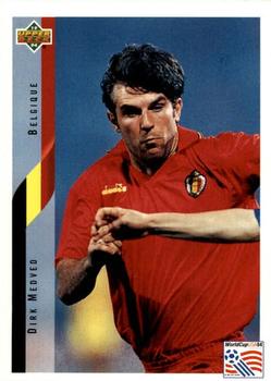 Dirk Medved Belgium Upper Deck World Cup 1994 Eng/Ger #92